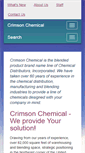 Mobile Screenshot of crimsonchemical.com