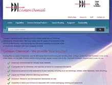 Tablet Screenshot of crimsonchemical.com